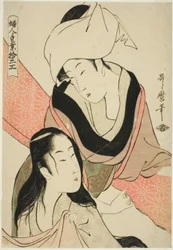 Cloth-Stretcher, from the series "Twelve Types of Women