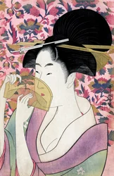 Comb by Utamaro Kitagawa
