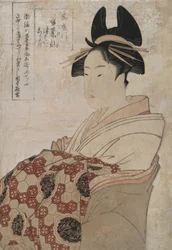 Miyahito of the Tea House Ōgi-ya