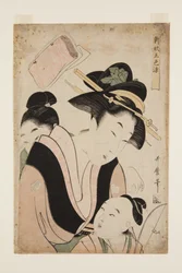 Mother with Two Children