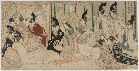 Scene Adapted from the Play The Treasury of Loyal Retainers Chushingura, Late 1790s