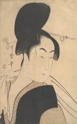 Woman after a Bath, ca. 1795