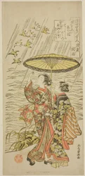 No. 5: Noda River in Mutsu Province, from the series "Six Jewel Rivers of the Floating World"