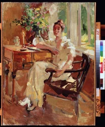 A Lady in an Armchair
