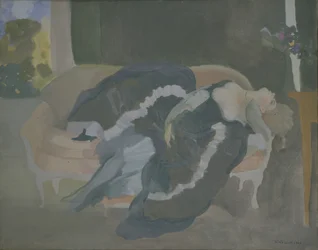 Sleeping Young Woman