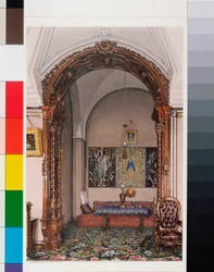 Interiors of the Winter Palace: The Alcove of the Study of Grand Prince Nicholas Nicolaievich