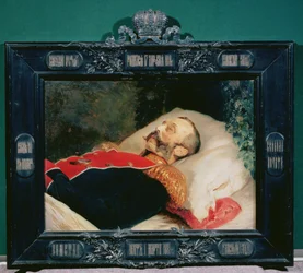 Emperor Alexander II (1818-81) on His Deathbed
