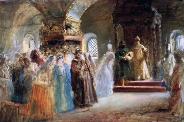 Tsar Alexei Michaylovich Choosing a Bride
