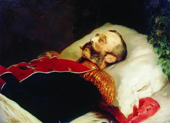 Alexander II on His Deathbed 1881