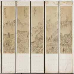 Landscape Scenes, Choson dynasty
