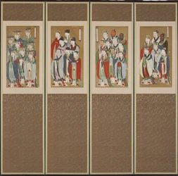 Processional Scene, Choson dynasty