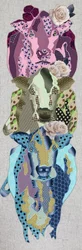 Whimsical Stacked Cows