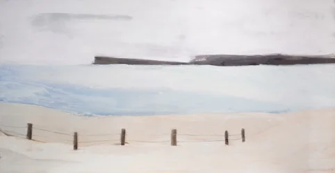 Beach With Fence
