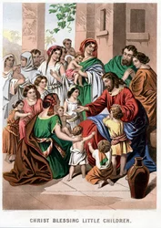 Christ Blessing Little Children, Mid 19th Century