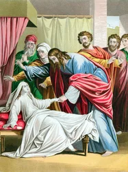 Christ Raising the Daughter of Jairus from the Dead