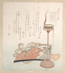 Candle Stand and Fan