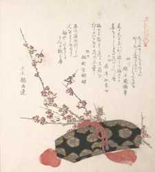 Letter-Box and Plum Blossoms, 19th century
