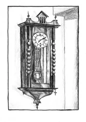 Antique Wall Clock