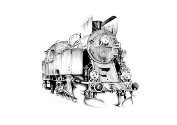 Classic Steam Locomotive