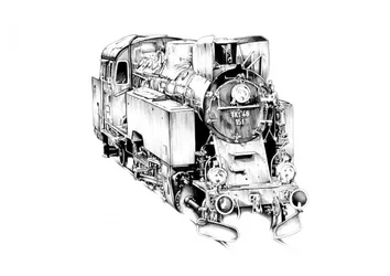 Classic Steam Locomotive