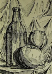 Classic Still Life Sketch
