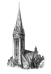 Gothic Church Spire