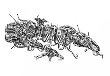Intricate Mechanical Creature