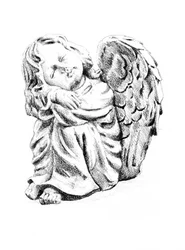 Peaceful Sleeping Cherub