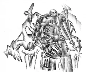 Powerful Robotic Warrior