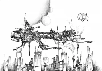 Sci-Fi Industrial Metropolis