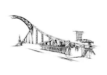 Urban Bridge Sketch