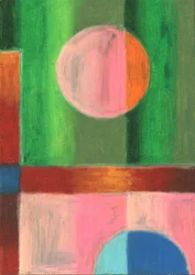 Vibrant Geometric Composition