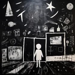 A Picture Drawn by a 3-Year-Old Child 1