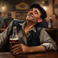 Photorealistic Austrian Man in His Work Clothes 4
