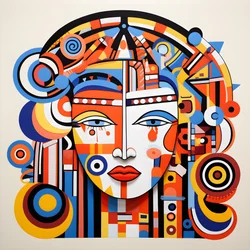 Magical Colorful Winter Queen 3