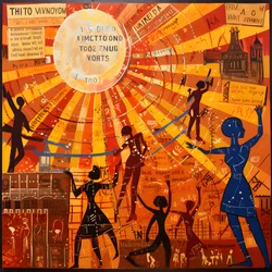 Colorful People Dancing in a Sunlit Area, Dancing with Stars and Suns 2