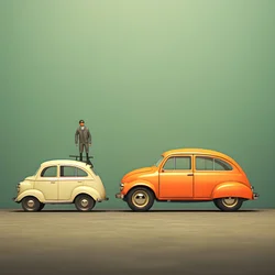 A Big and a Small Car 2