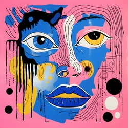 Pink Face 1