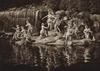 Caserta, Gruppo di Diana, in the Park