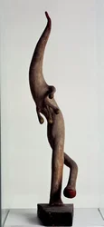 Fatigue Dancer Figurine by Kurt Schwitters London, E.L.T. Menses