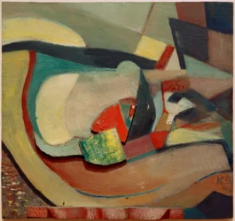 Relief with Red Foot