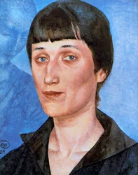 Portrait of Anna Akhmatova