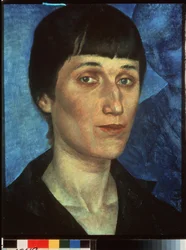 Portrait of the Poetess Anna Akhmatova