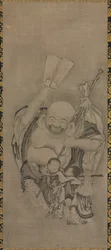 Hotei with Daoist Immortals: Hotei, c. 1575-1600