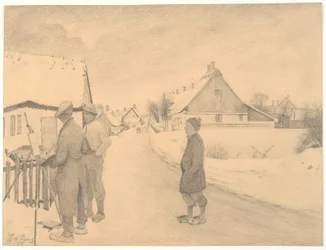 The Painter in the Village