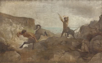 Centaurs Hunting Boars