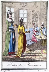 Meal of Muslim Women - in 