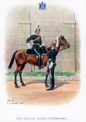6th Dragoon Guards Carabiniers, 1915