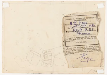 Submission to a Newspaper Competition Editor, 1917