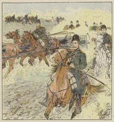 Cossack artillery from Transbaikal